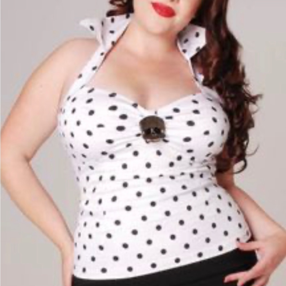 NWOT pinup girl clothing halter top